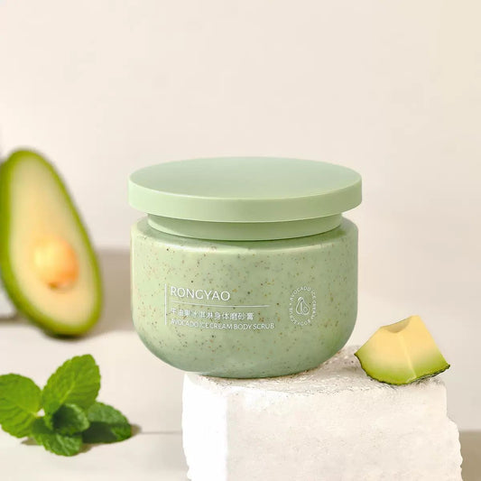 Gently exfoliates and nourishes with natural avocado extracts