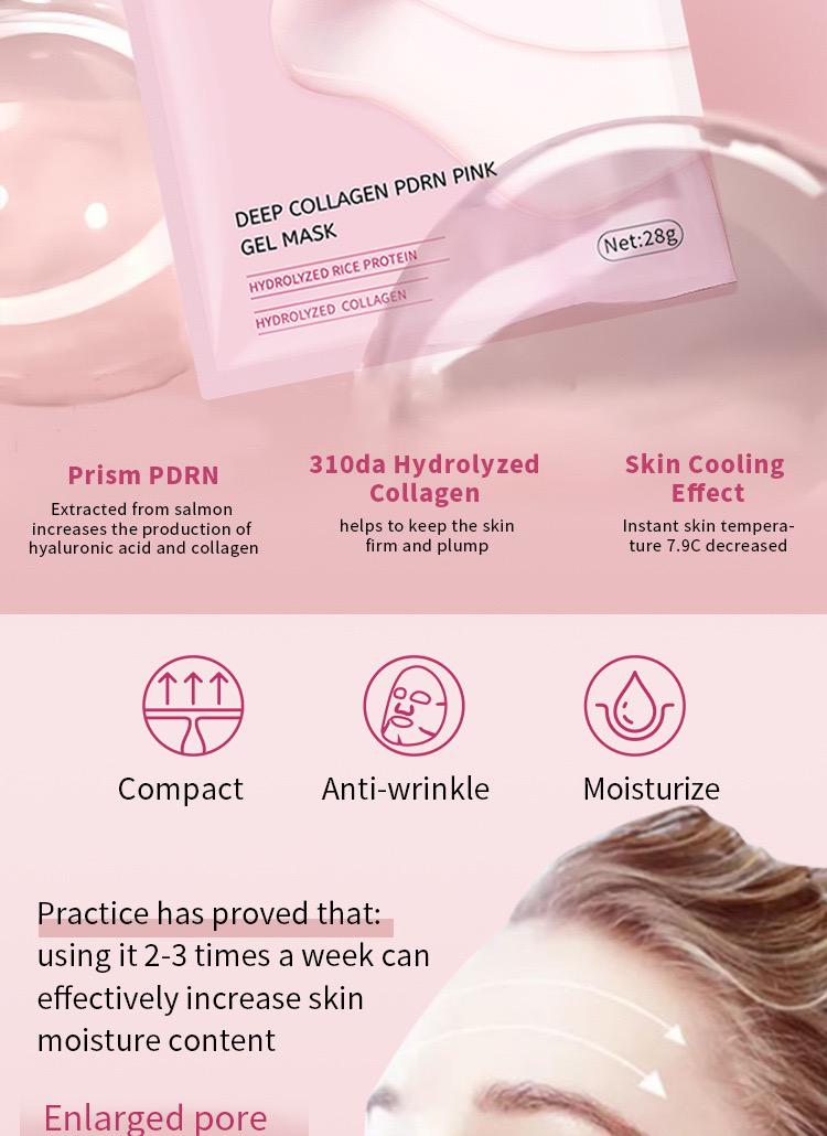 Pink Collagen Gel - 4 Masks