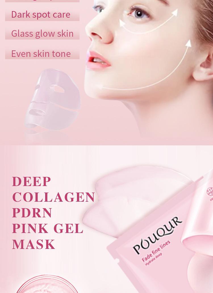 Pink Collagen Gel - 4 Masks