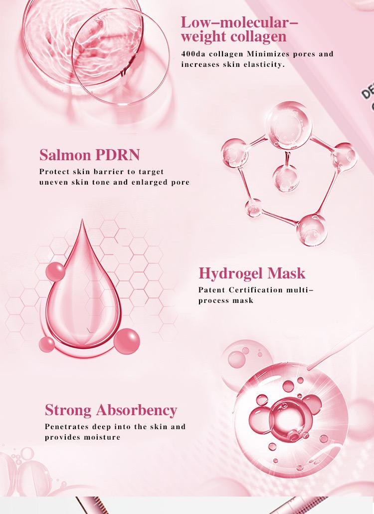 Pink Collagen Gel - 4 Masks