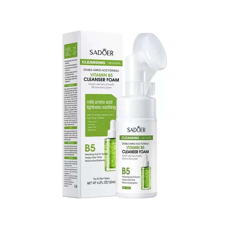 Cleansing Mousse Series SADOER Double Amino Acid Formula - VITAMIN B5