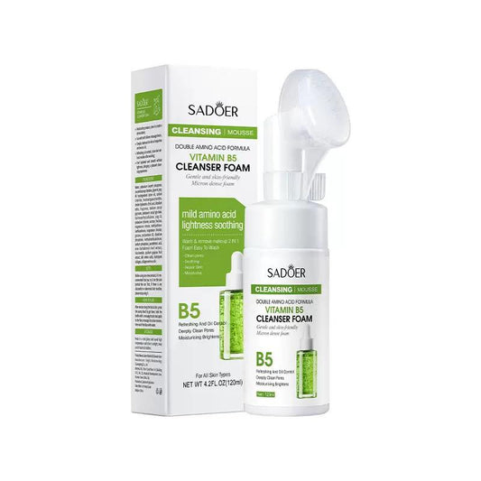 Cleansing Mousse Series SADOER Double Amino Acid Formula - VITAMIN B5