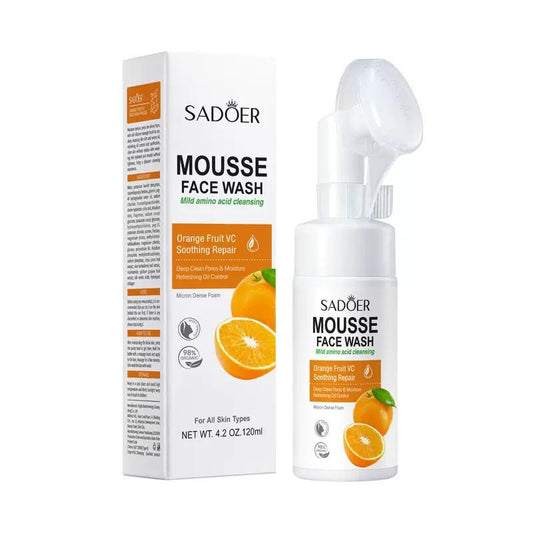 Cleansing Mousse Series SADOER Mild Amino Acid - Orange